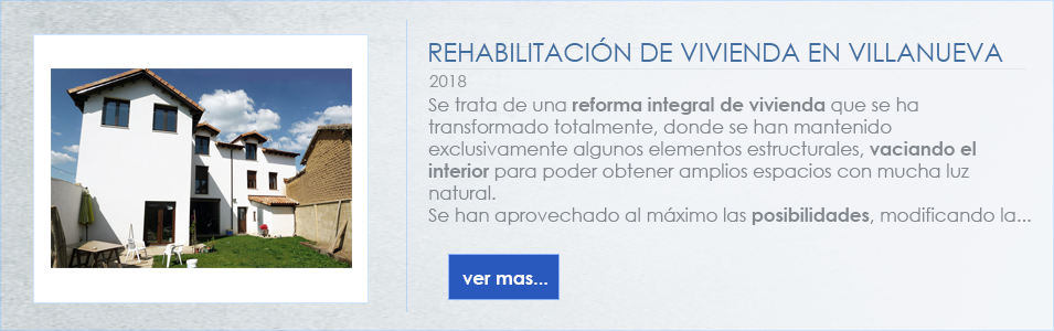 Rehabilitacion de vivienda en León